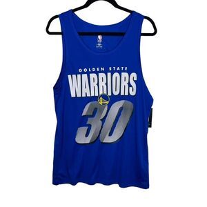 NBA Golden State Warriors Steph Curry Men’s Blue Jersey #30 Size Medium New